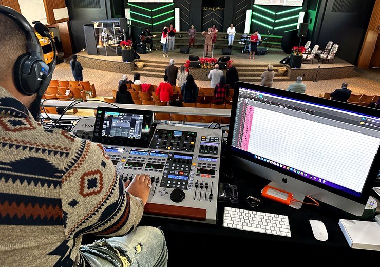 Video production switcher and control surface
