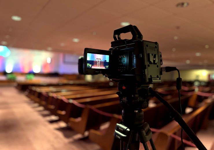 Worship camera rig and live production equipment installed by Nathan L. Bell Developments